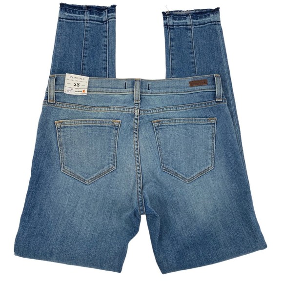 Principal Denim Jeans Size 28 Women's Dreamer Skinny Mid Rise Medium Wash Ankle - Picture 3 of 8